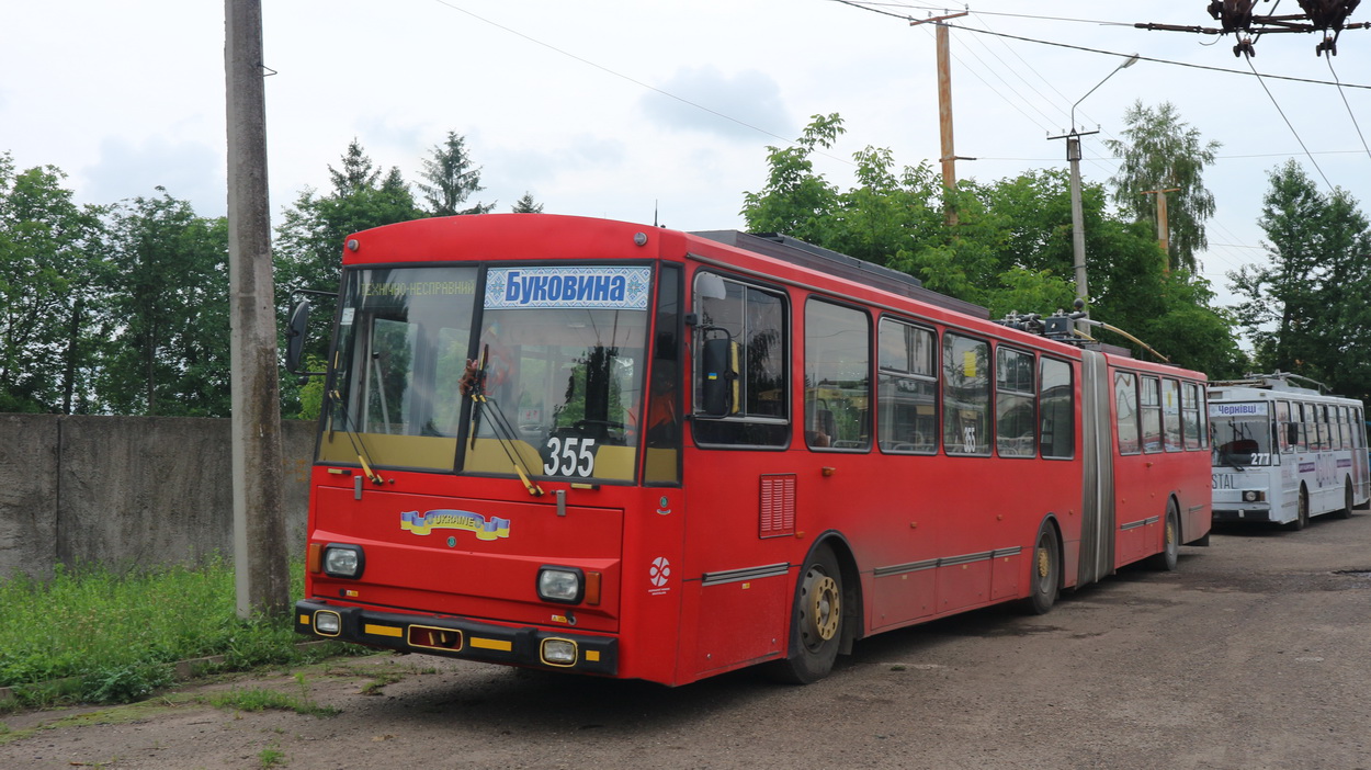 Черновцы, Škoda 15Tr07/6 № 355