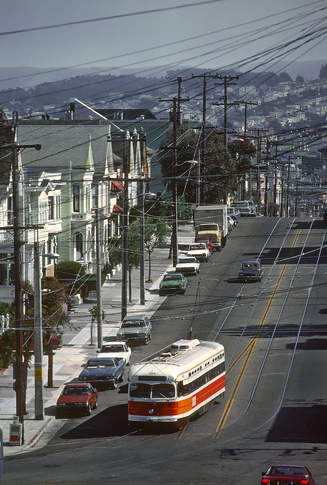 Сан-Франциско, область залива, PCC № 1156; Сан-Франциско, область залива — Трамвайные линии и инфраструктура