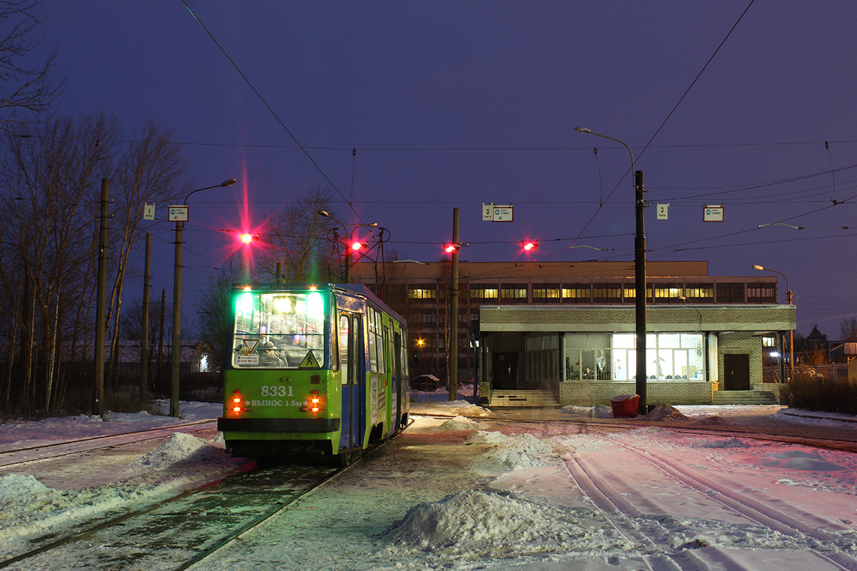 Saint-Pétersbourg, 71-134K (LM-99K) N°. 8331; Saint-Pétersbourg — Terminal stations