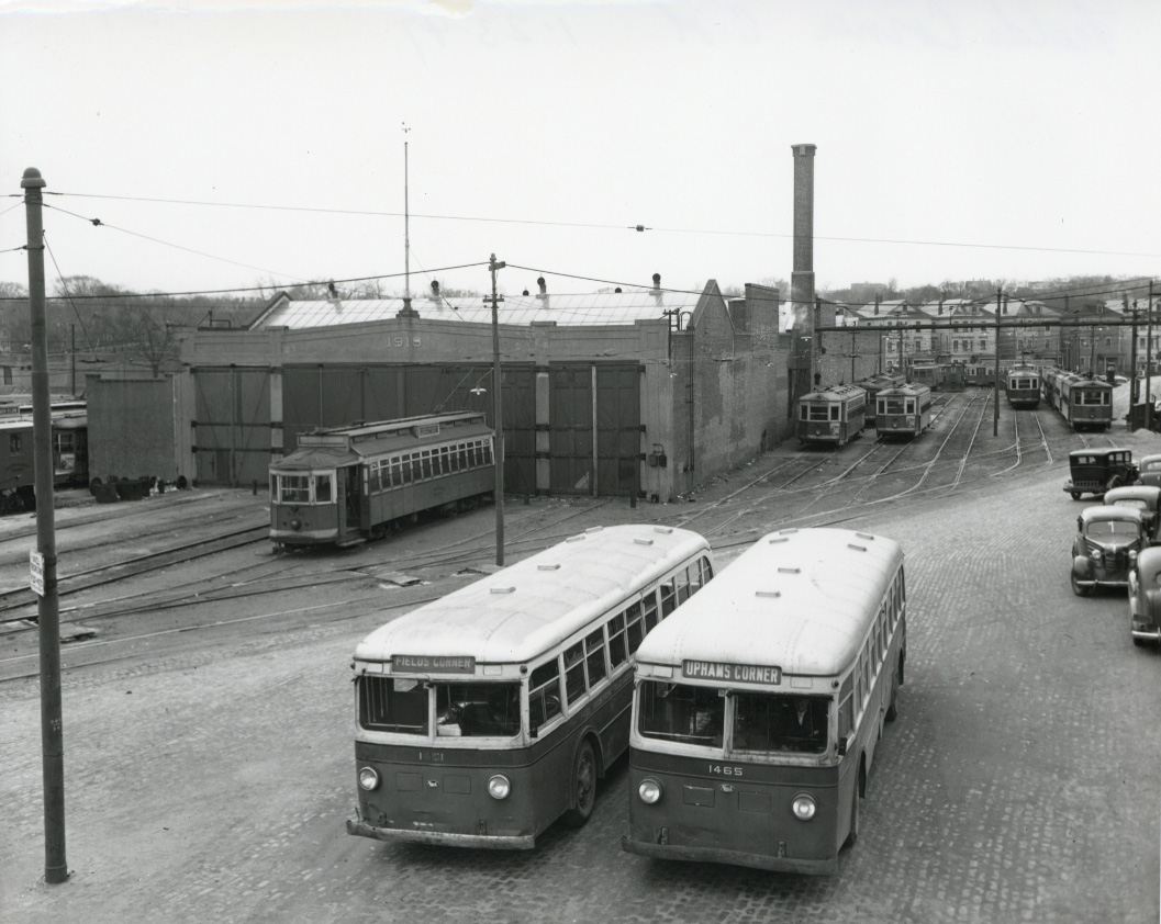 Бостон — Депо; Бостон — Старые фотографии — Трамвай