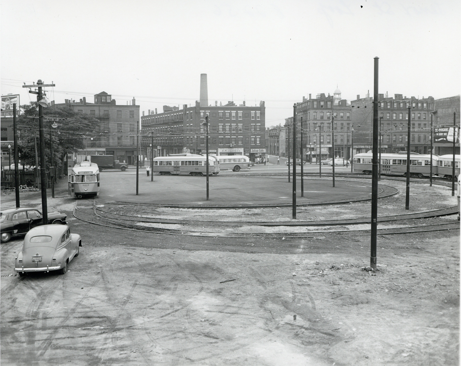 Boston, PCC # 3017; Boston — Old Photos — Street Railroads