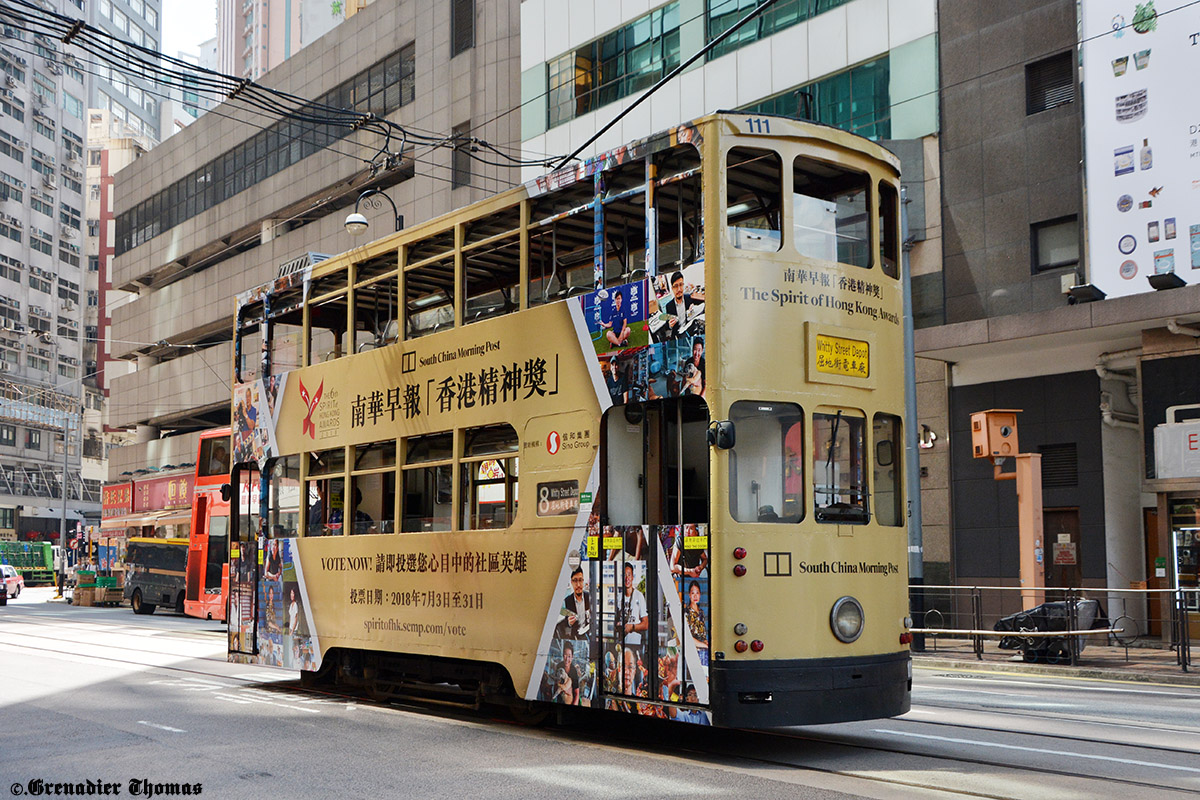 Гонконг, Hong Kong Tramways VI № 111
