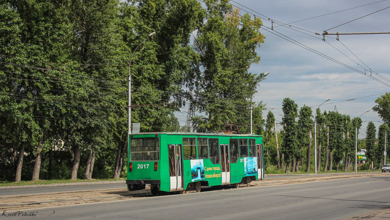 Новосибирск, 71-605 (КТМ-5М3) № 2017