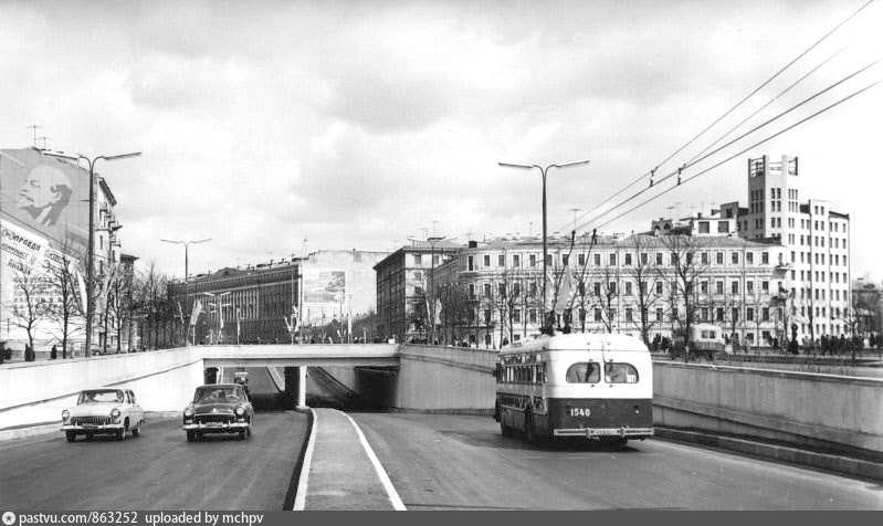 Москва, МТБ-82Д № 1540; Москва — Исторические фотографии — Трамвай и Троллейбус (1946-1991)