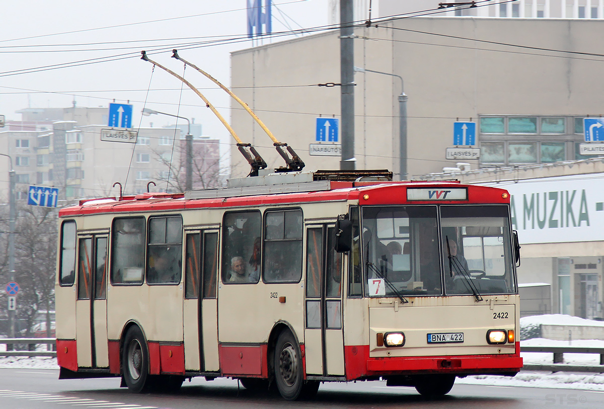 Вильнюс, Škoda 14Tr02 № 2422