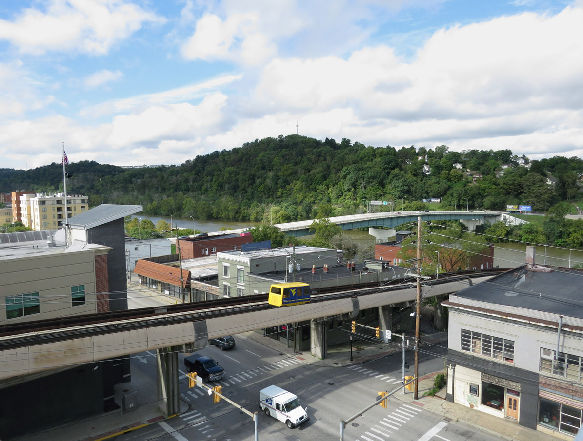 Morgantown — PRT: Lines and Infrastructure