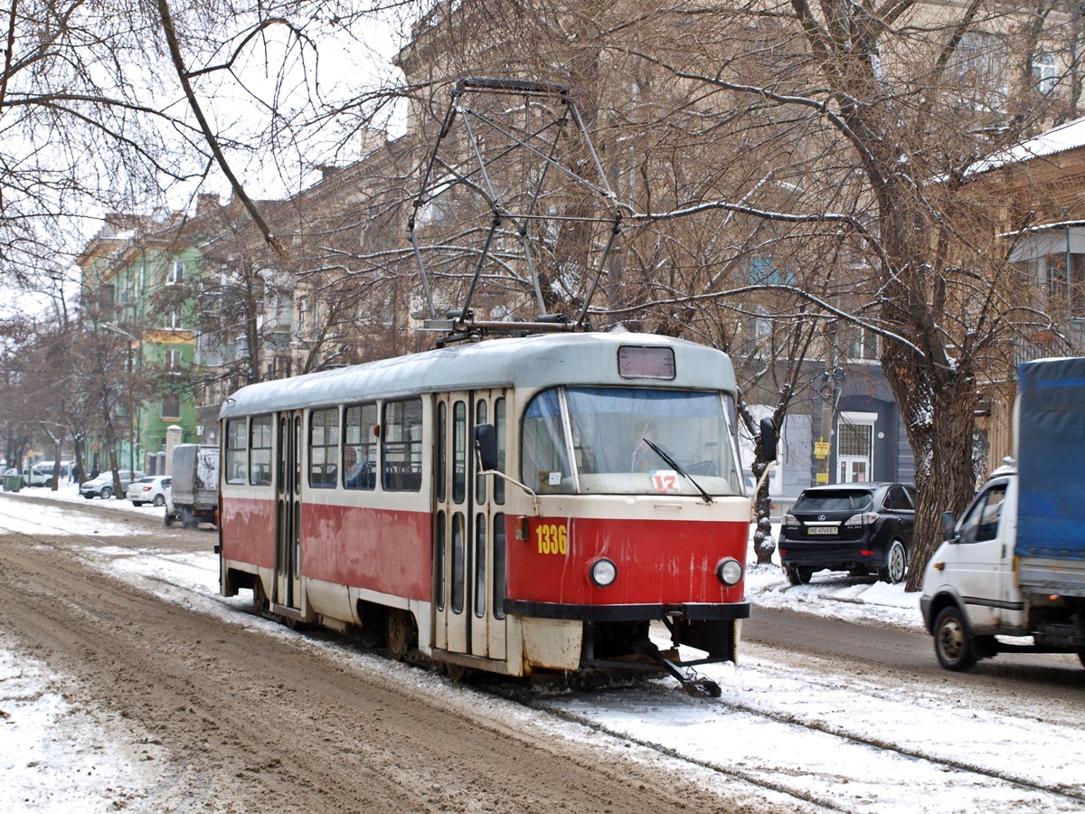 Днепр, Tatra T3SU № 1336