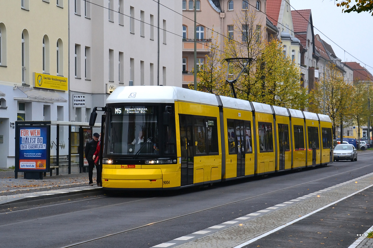 Берлин, Bombardier Flexity Berlin (GT8-08ZR/F8Z) № 9004