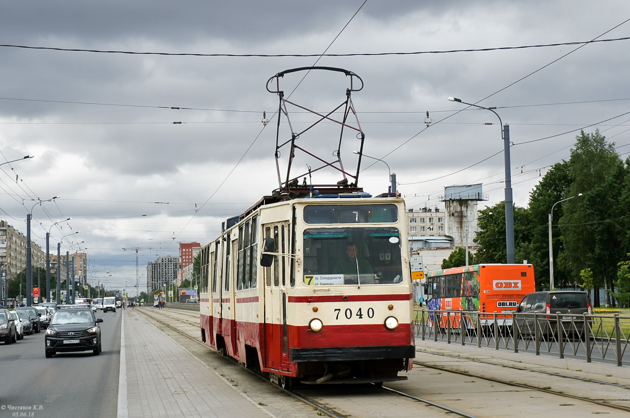 Санкт-Петербург, ЛВС-86К № 7040