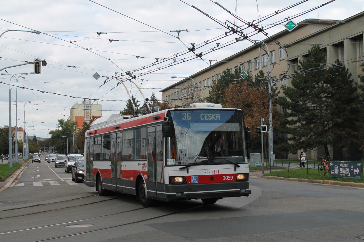 Брно, Škoda 21Tr № 3059