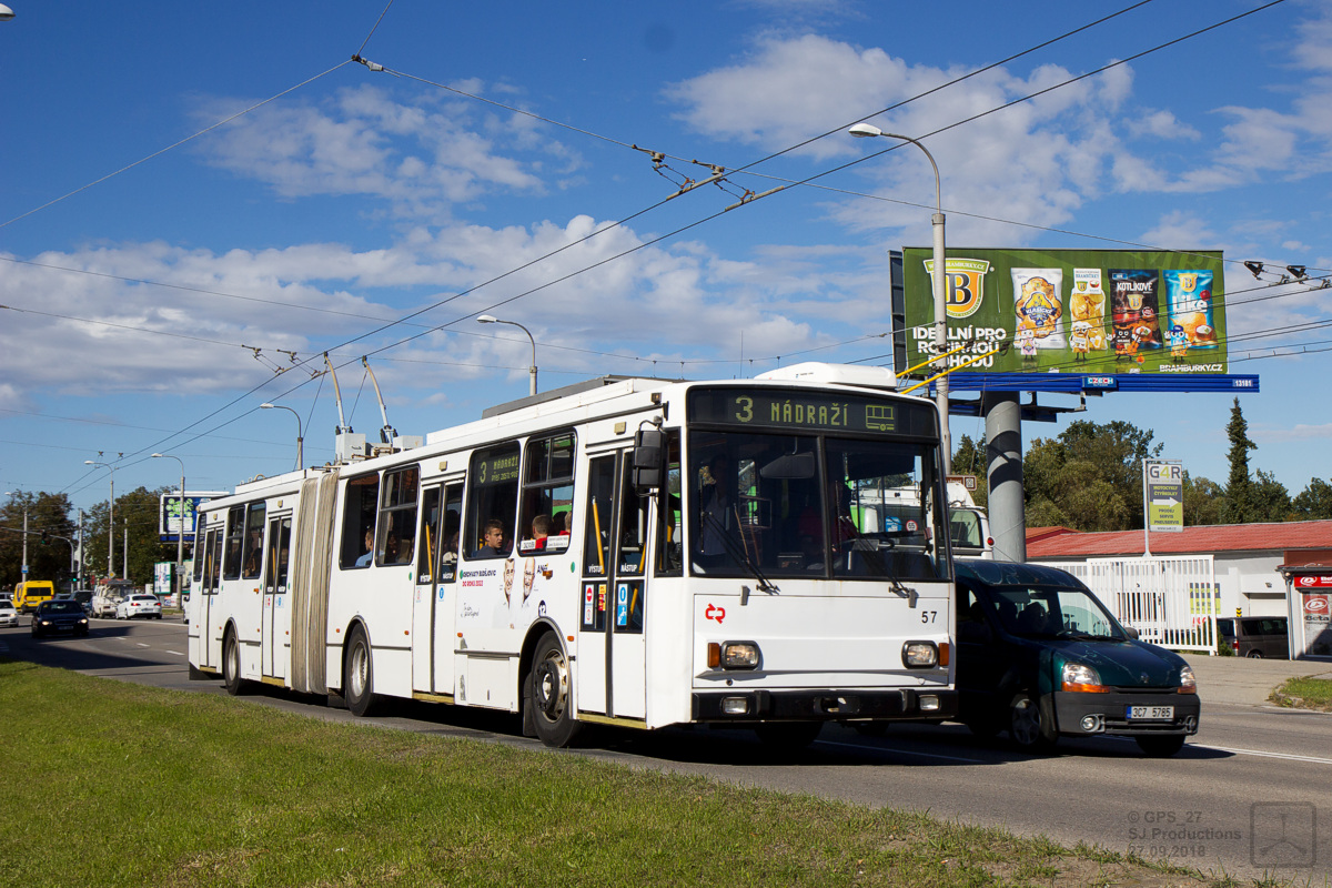 Ческе-Будеёвице, Škoda 15TrMM № 57