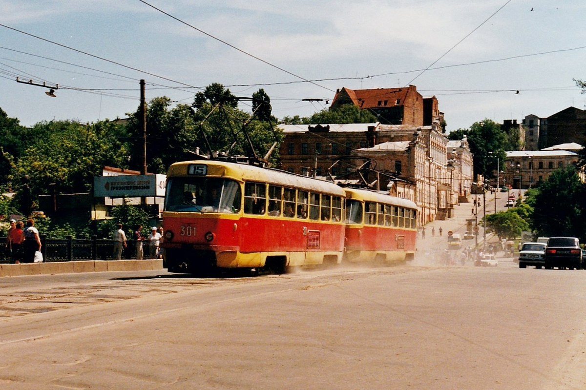 Харьков, Tatra T3SU (двухдверная) № 301; Харьков, Tatra T3SU (двухдверная) № 302