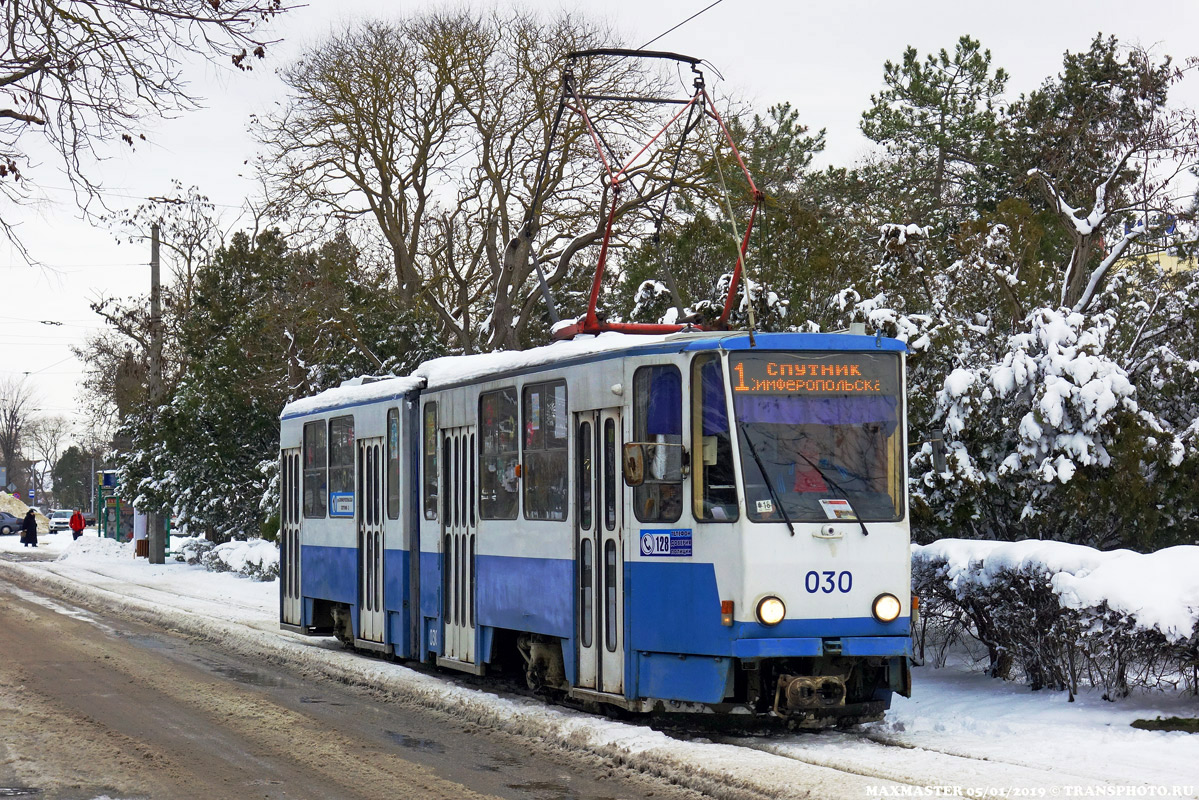 Евпатория, Tatra KT4SU № 030