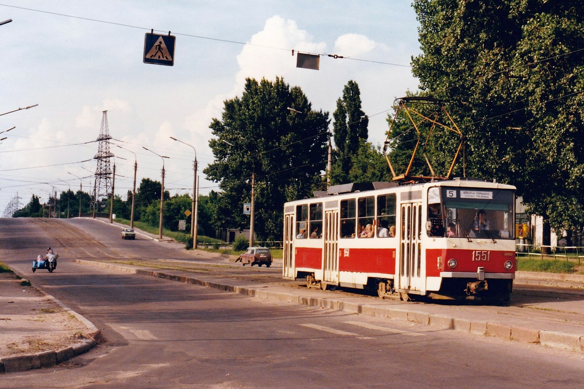 Харьков, Tatra T6B5SU № 1551