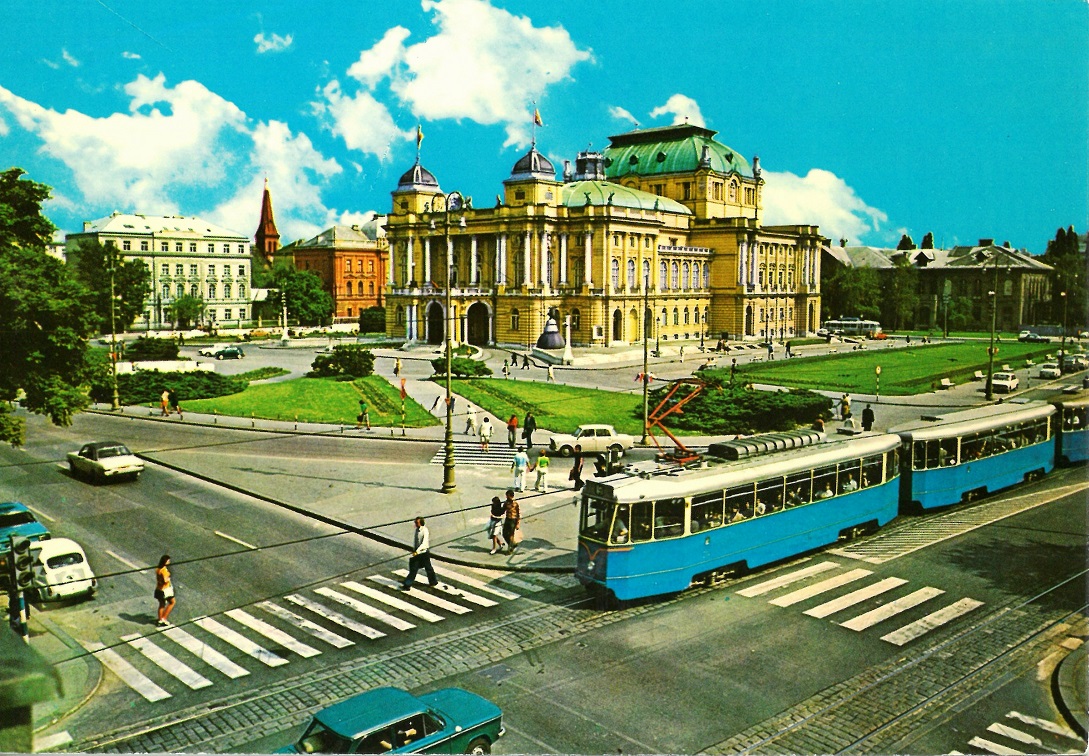Загреб, Đuro Đaković TMK-1Z № 214; Загреб — Старые фотографии