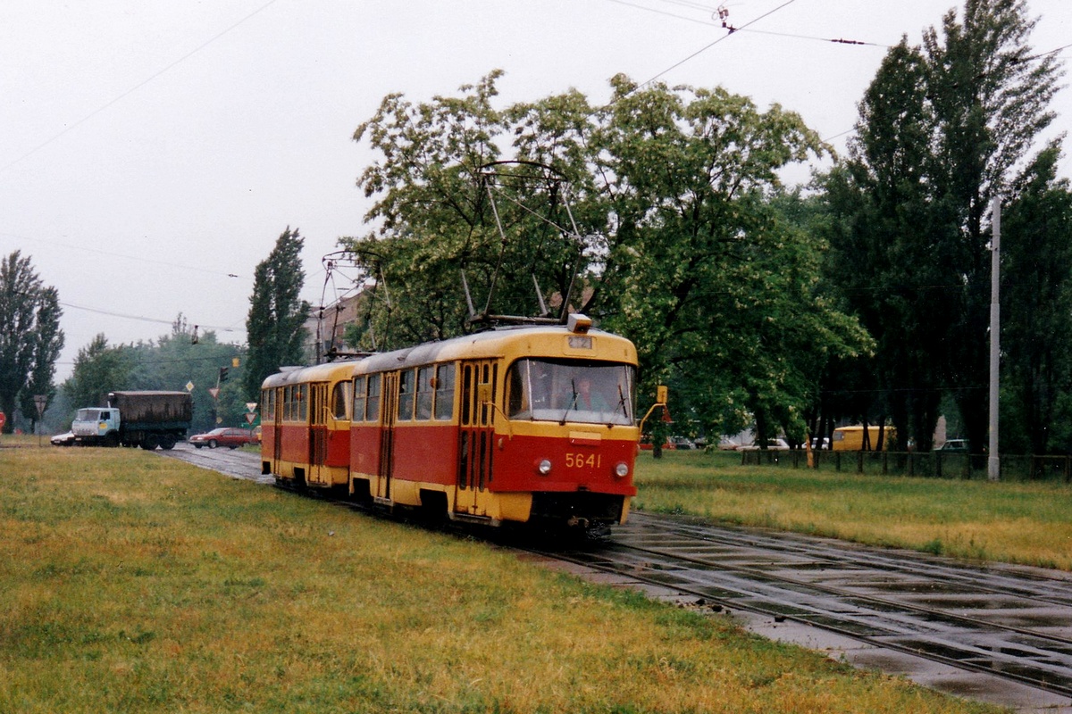 Киев, Tatra T3SU № 5641; Киев, Tatra T3SU № 5642; Киев — Исторические фотографии