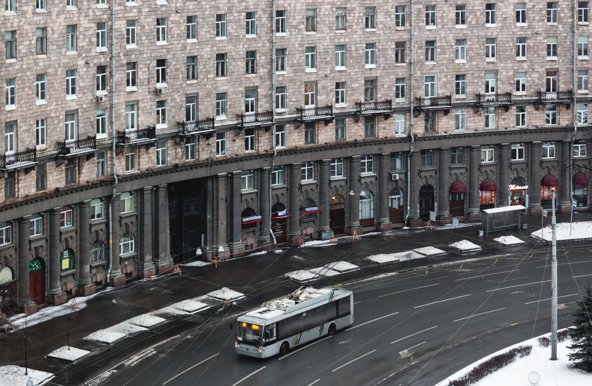 Petrohrad — Trolleybus lines and infrastructure