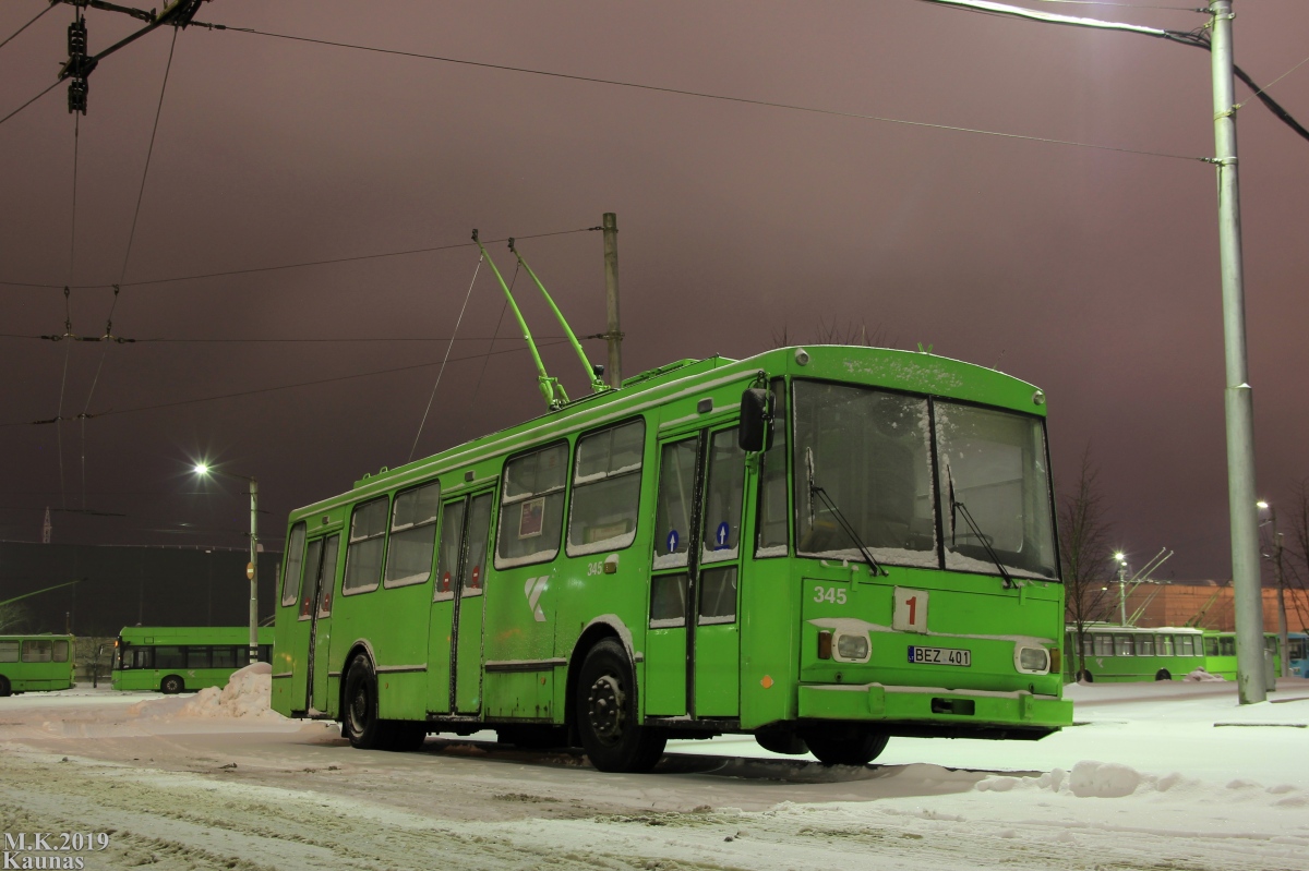 Kaunas, Škoda 14Tr13/6 Nr. 345