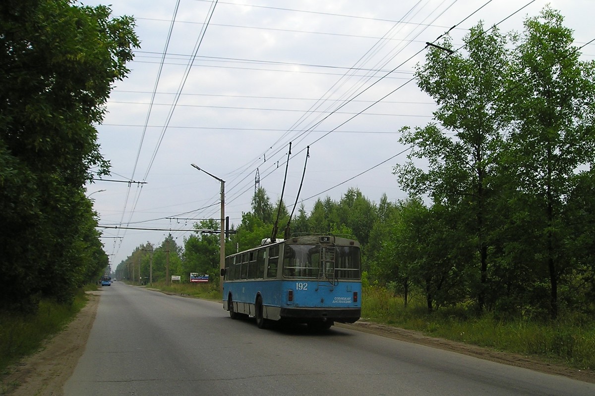 Jaroslavl, ZiU-682 (VMZ) № 192; Jaroslavl — Trolleybus lines