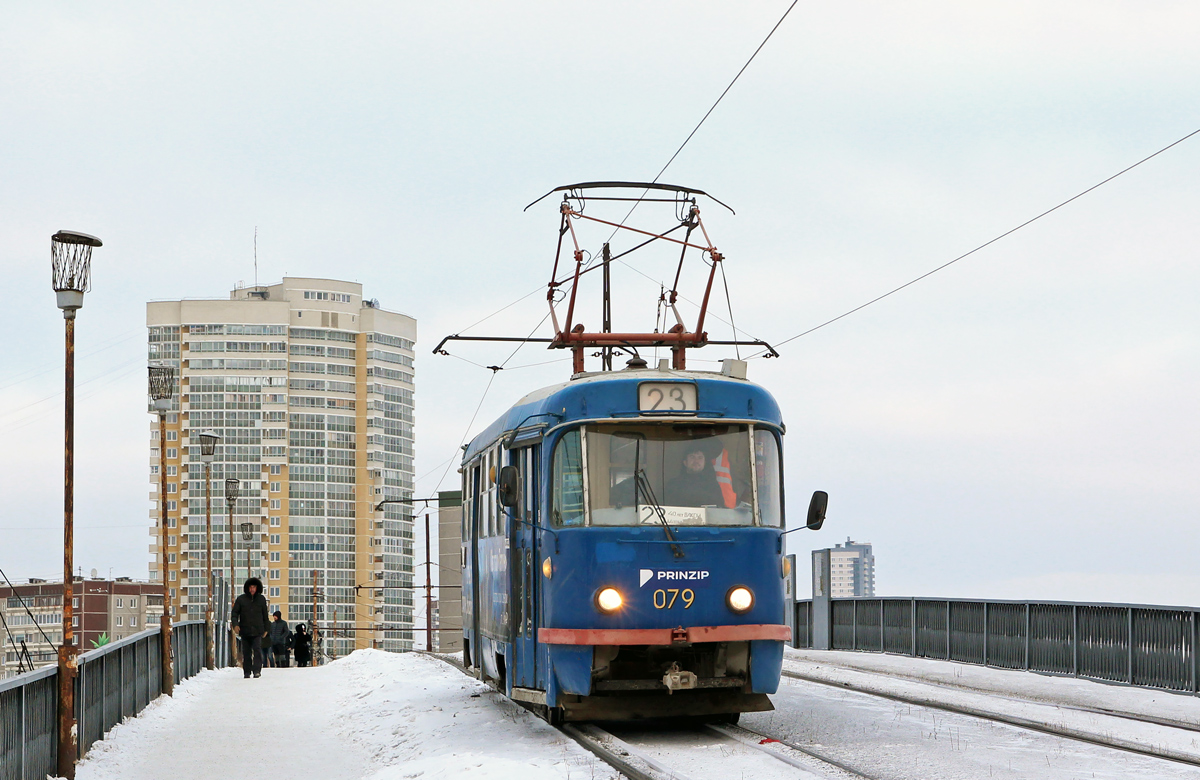 Екатеринбург, Tatra T3SU (двухдверная) № 079