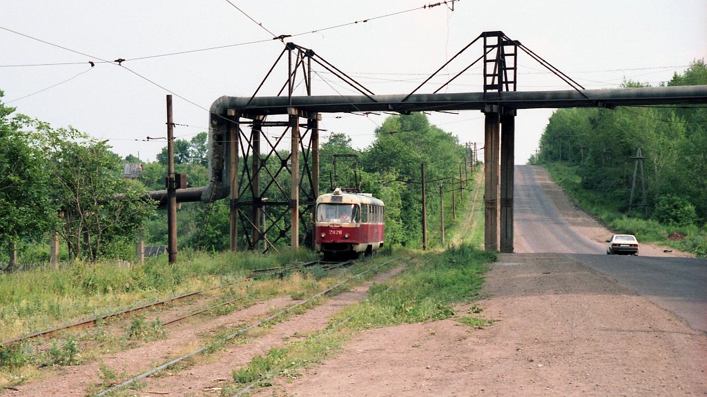 Ufa, Tatra T3SU č. 2026; Ufa — Closed tramway lines; Ufa — Historic photos