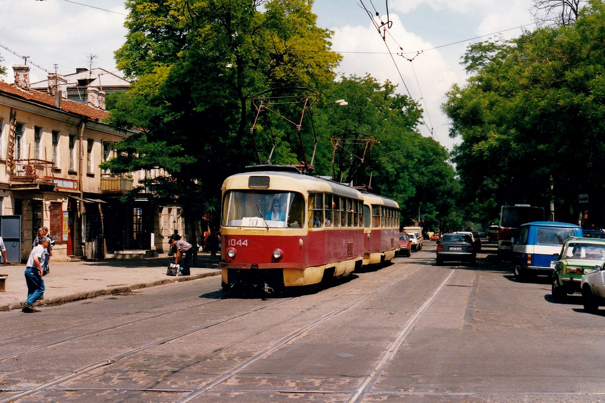 Одесса, Tatra T3SU (двухдверная) № 1044
