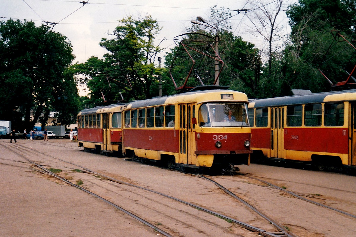 Odesa, Tatra T3SU (2-door) č. 3134; Odesa, Tatra T3SU č. 2946