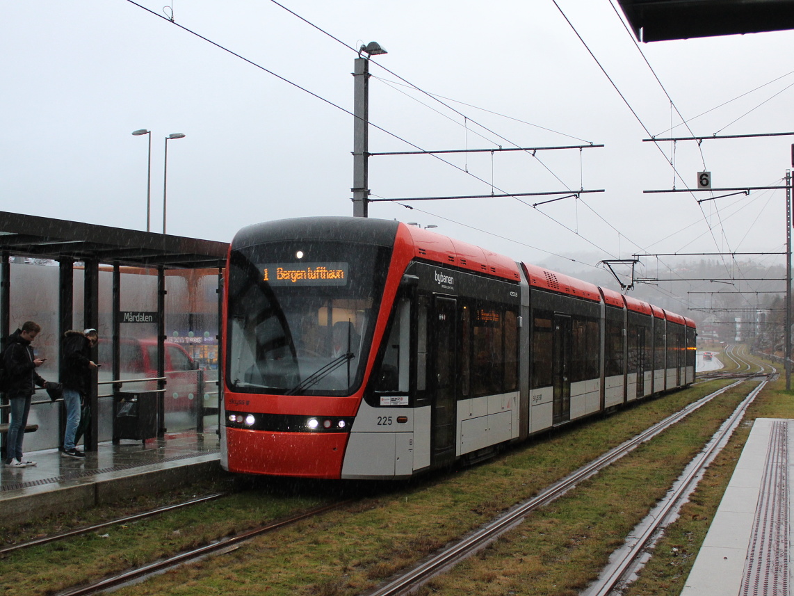 Bergen, Stadler Variobahn č. 225