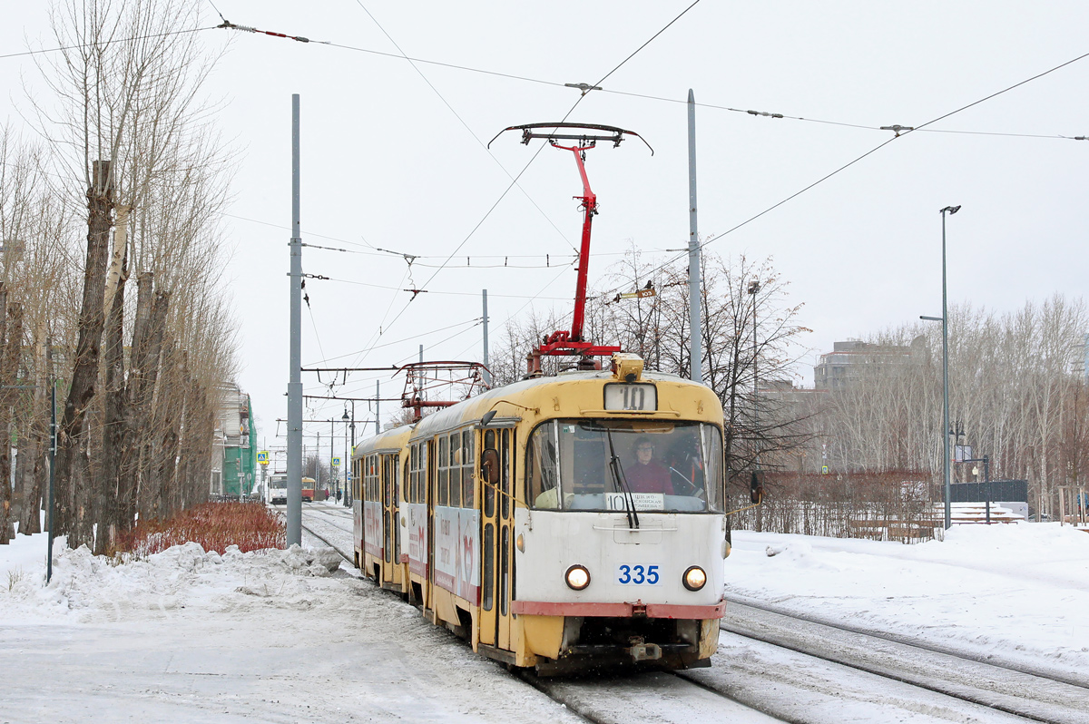 Екатеринбург, Tatra T3SU № 335