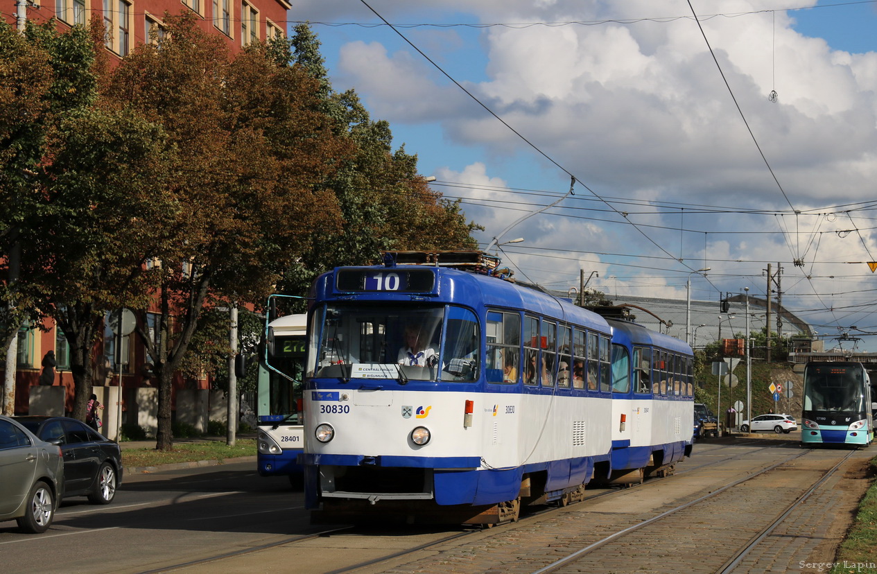 Riga, Tatra T3A № 30830