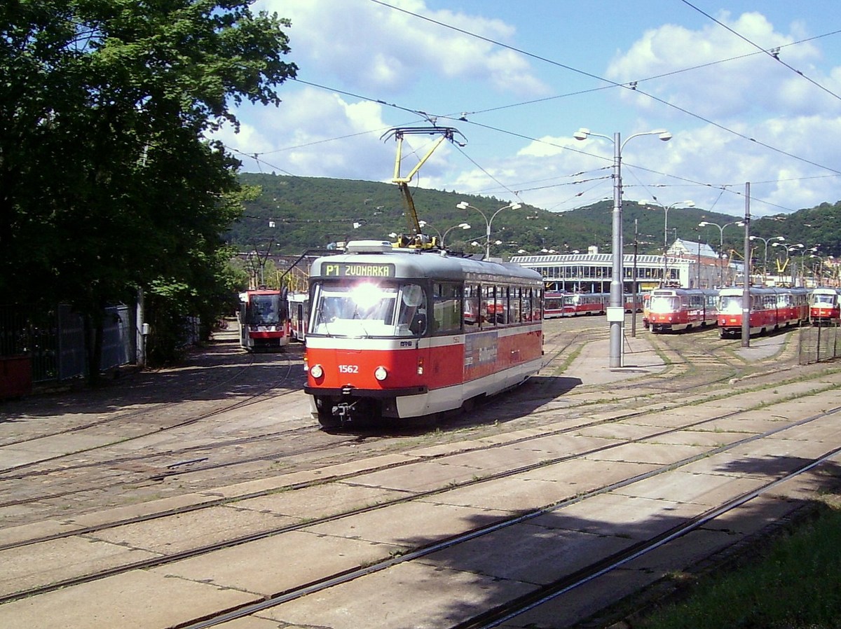 Брно, Tatra T3R.EV № 1562