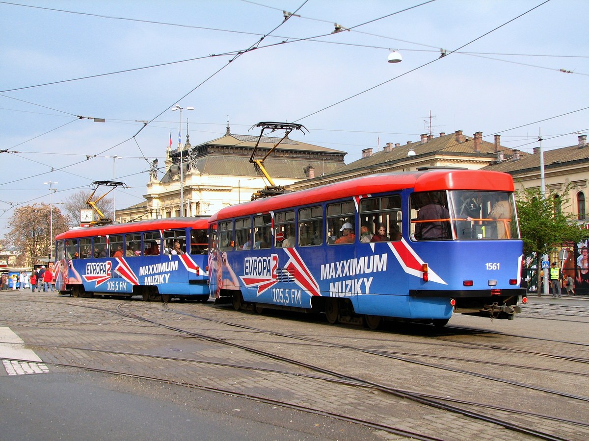 Brno, Tatra T3R.PV № 1561