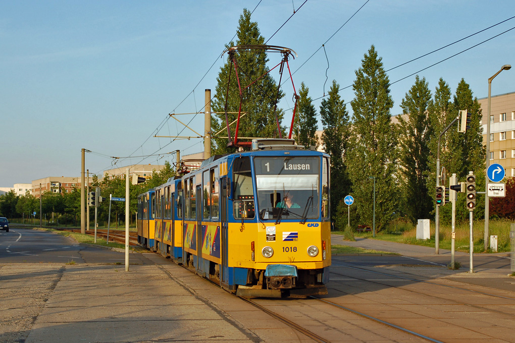 Leipzig, Tatra T6A2 Nr. 1018