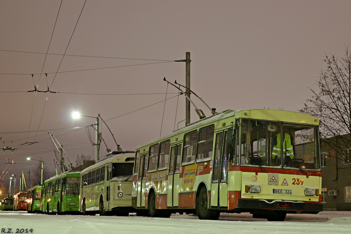 Каунас, Škoda 14Tr02 № 239; Каунас — Троллейбусный парк
