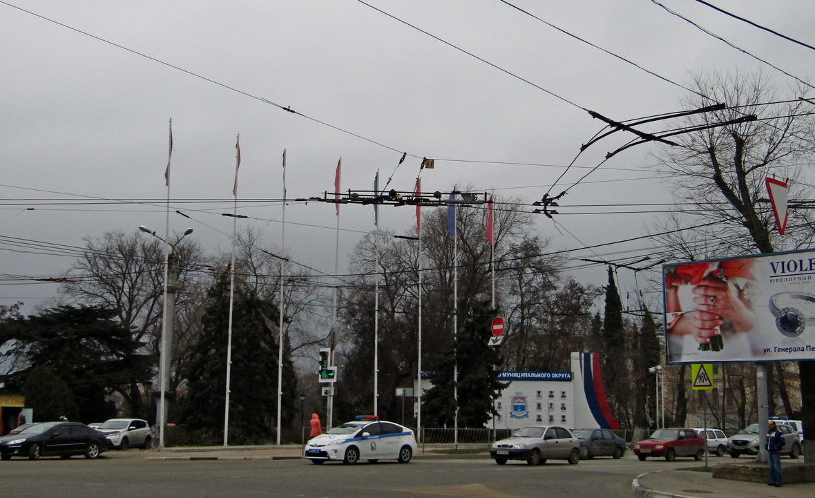 Sewastopol — Trolleybus lines and rings