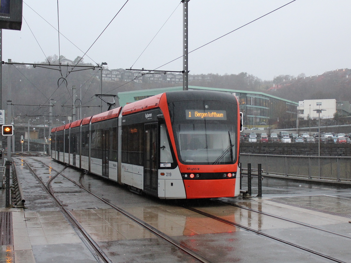 Bergen, Stadler Variobahn № 219