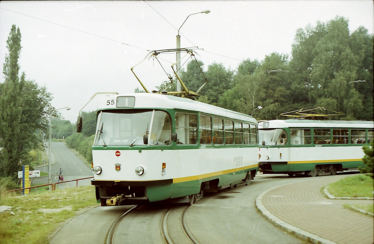 Liberec - Jablonec nad Nisou, Tatra T3SU № 55