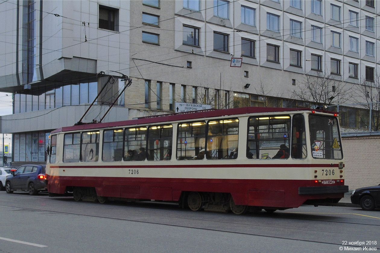 Санкт-Петербург, 71-134К (ЛМ-99К) № 7206
