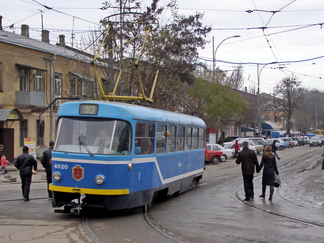 Odesa, Tatra T3R.P № 4020