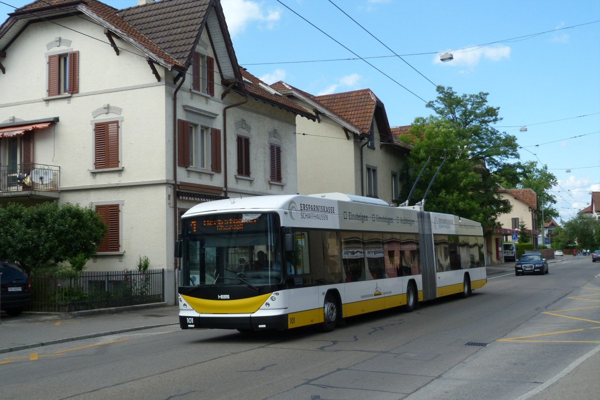 Шаффхаузен, Hess SwissTrolley 3 (BGT-N2C) № 101