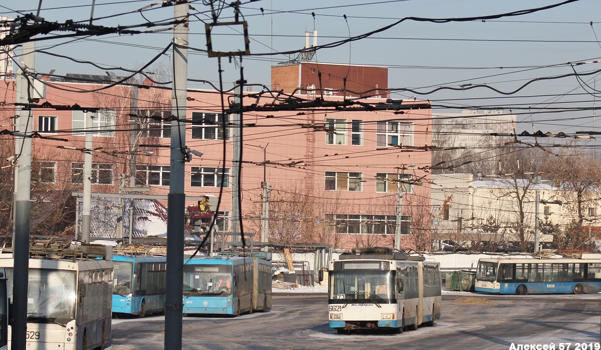 Moscow, VMZ-62151 “Premier” № 6621; Moscow — Trolleybus depots: [6]