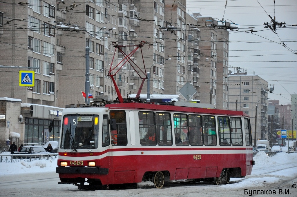 Санкт-Петербург, 71-134К (ЛМ-99К) № 0423