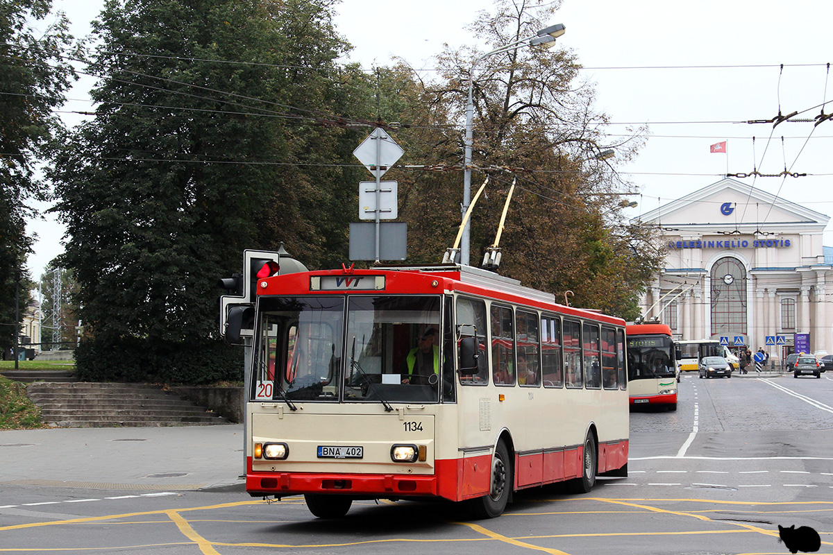 Вільнюс, Škoda 14Tr11/6 № 1134