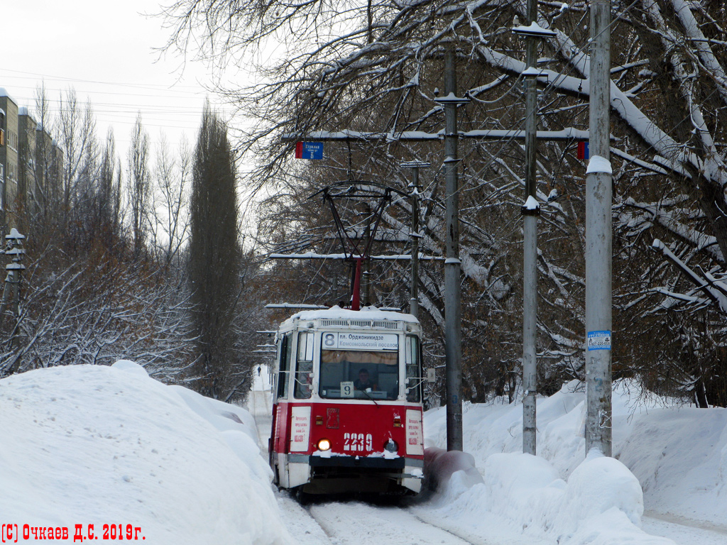 Саратов, 71-605 (КТМ-5М3) № 2239