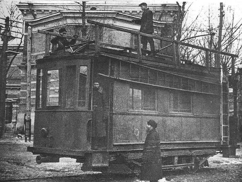 Kijevas, Herbrand 2-axle motor car nr. 9; Kijevas — Historical photos
