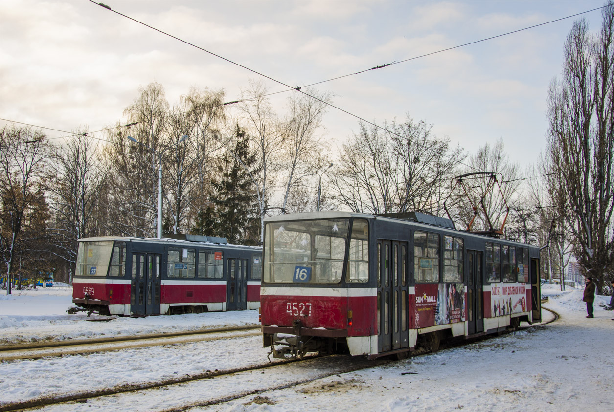 Harkov, Tatra T6B5SU — 4527