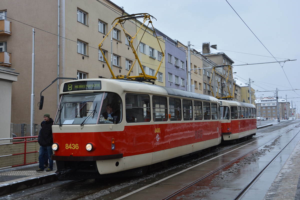 Прага, Tatra T3R.P № 8436