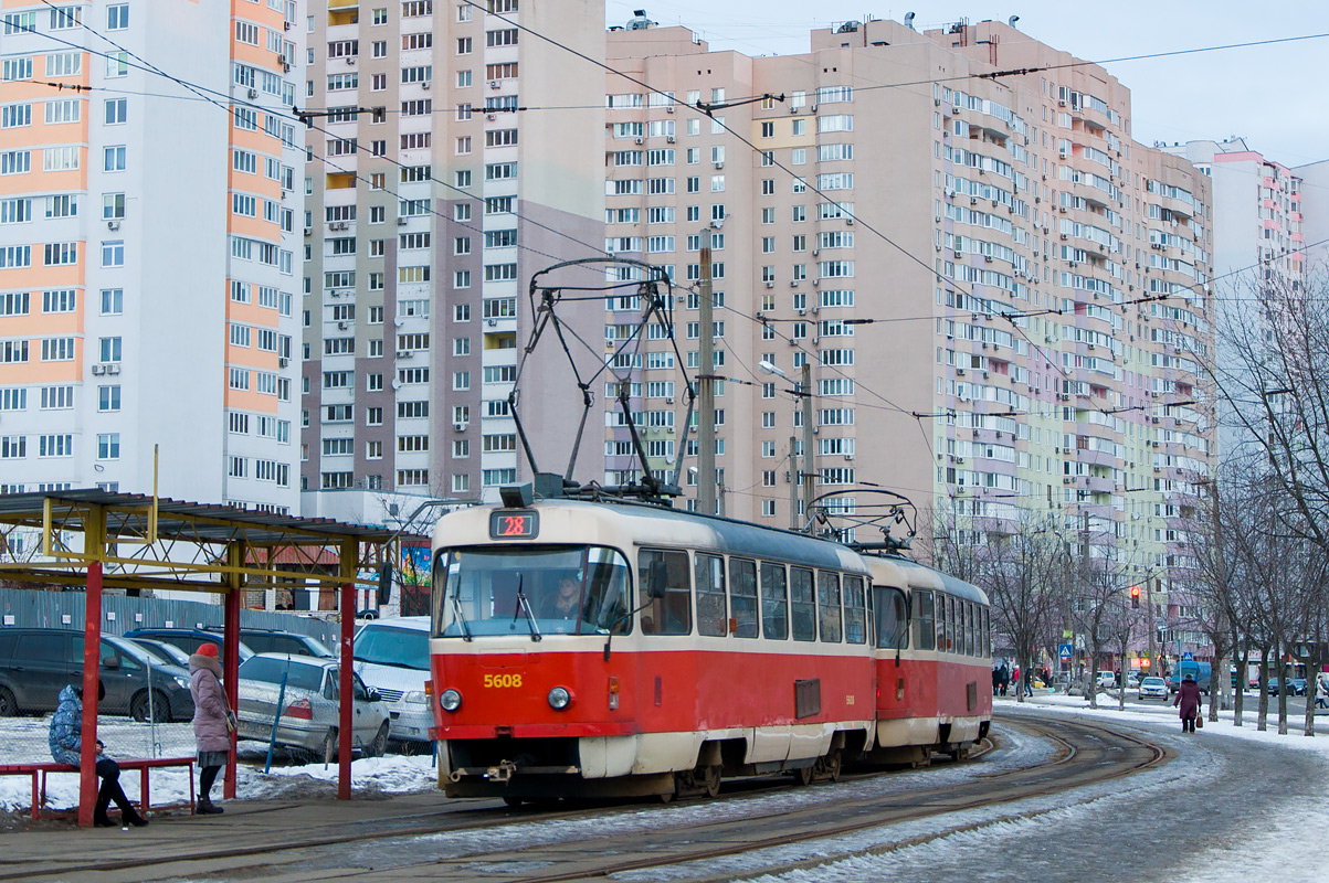 Киев, Tatra T3SUCS № 5608