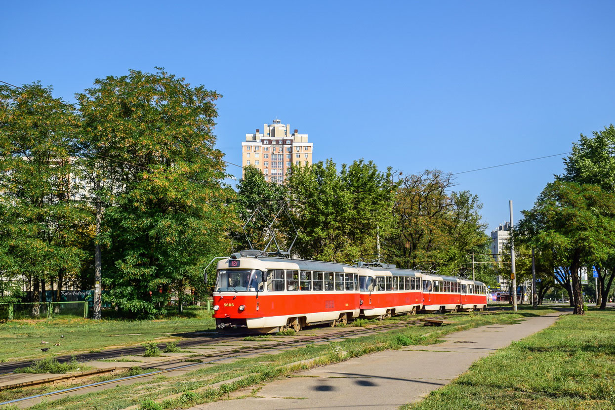 Kijów, Tatra T3SUCS Nr 5686