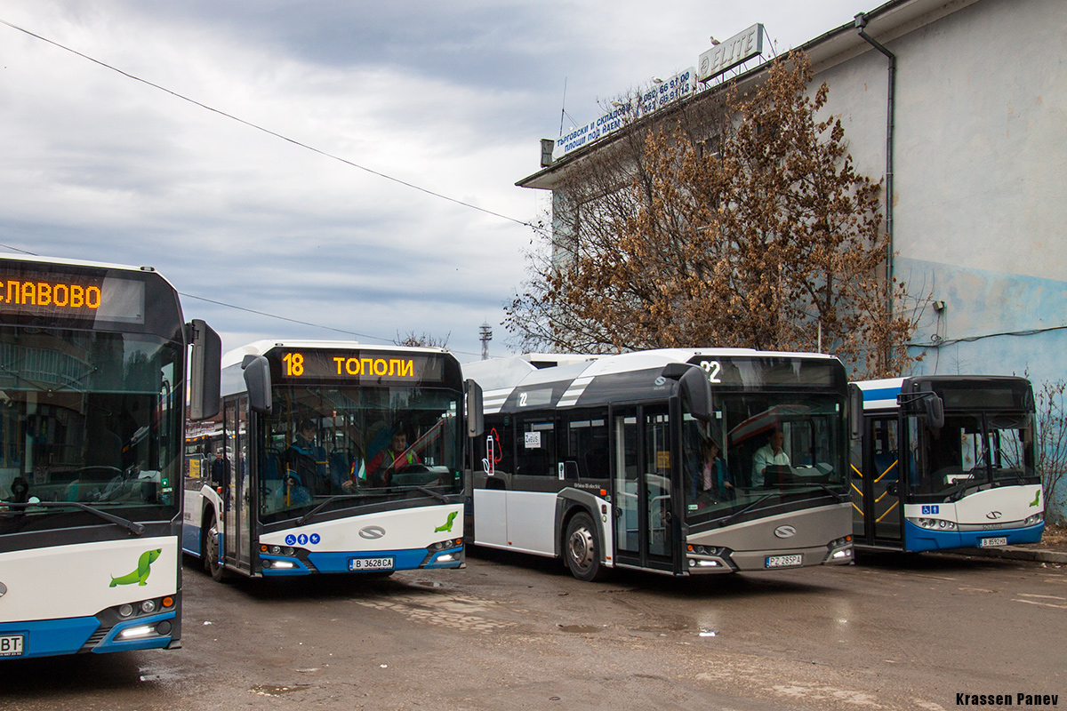 Варна, Solaris Urbino IV 18 Electric № 285; Варна — Электробусы на испытаниях в Варне 2016 — 2019